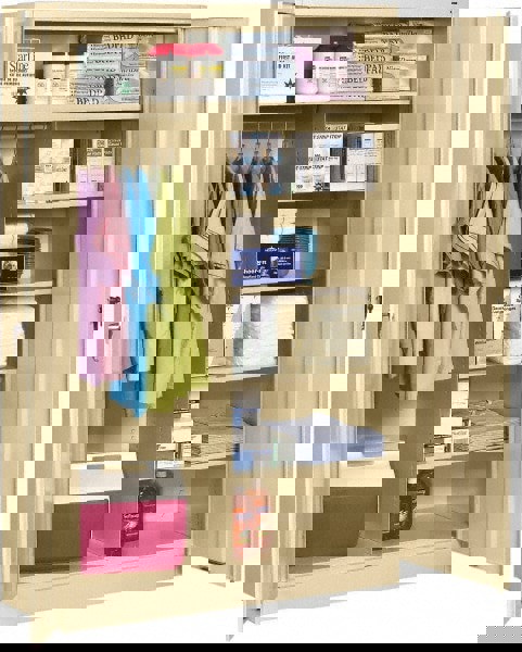 5 Shelf Locking Storage Cabinet